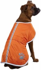 Zack  Zoey Dog Noreaster Warm Reversible Waterproof Reflective Jacket XXL New
