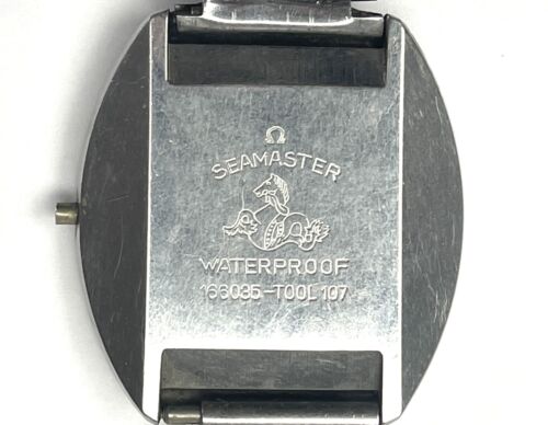 CAJA + ARMIS OMEGA SEAMASTER COSMIC 166.035 TOOL 107 CAL.565 ANCHO DE 35MM - Photo 4 sur 6