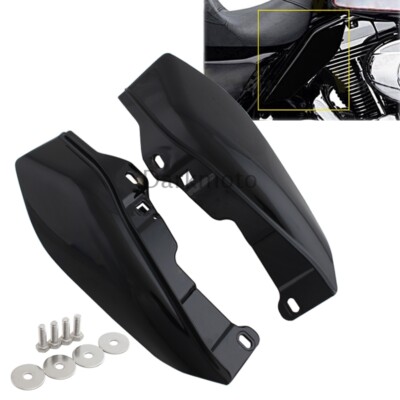Vivid Black ABS Mid-Frame Air Repellent Bolt Fit for Street Glide Special FLHXS