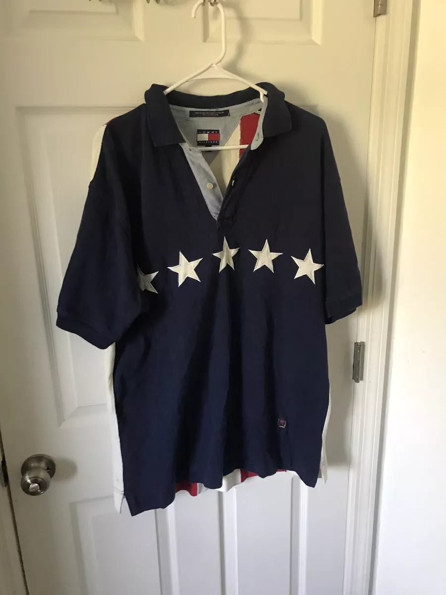 Vintage Tommy Hilfiger USA Polo Mens Size Small