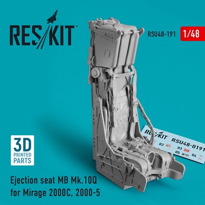 ResKit RSU48-0191 1:48 Ejection MB Mk,10Q for Mirage 2000C,2000-5 3D printing