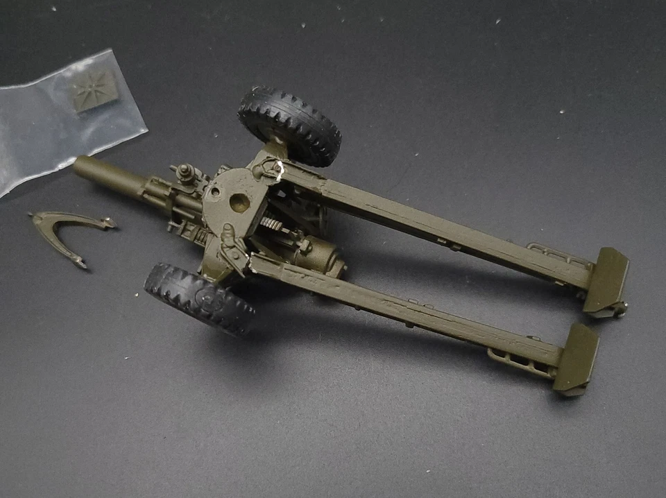ANGEGO Hart Models MB53 M1 155mm Howitzer (Firing) 1:48 WWII US ARMY - DAMAGED - Image 4 of 4