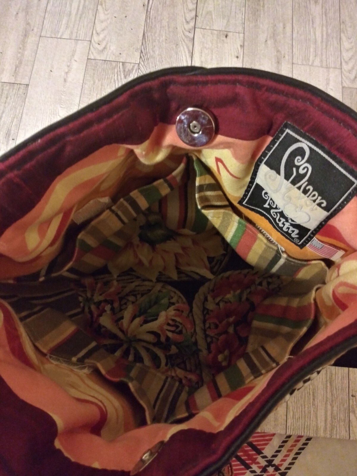 SUGAR PLUM SMALL PATCHWORK BUCKET BAG - image 3