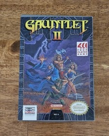 Gauntlet II (NES, 1990) Complete with Manual - Mint - Tested