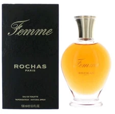 Femme by Rochas 3.4 oz EDT Perfume for Women New In Box