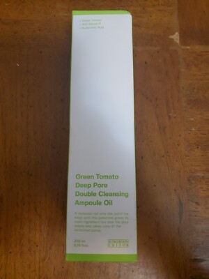 SUNGBOON EDITOR Green Tomato Deep Pore Double Cleansing Ampoule Oil