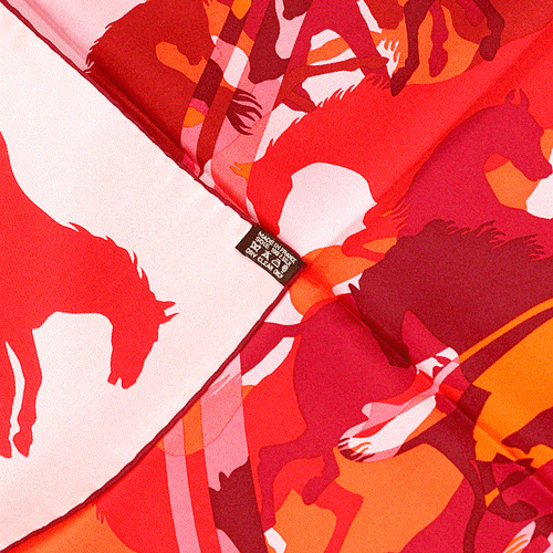 Foulard Hermès EX-LIBRIS EN en ligne CAMOUFLAGE 90cm soie BENOIT PIERRE EMERY