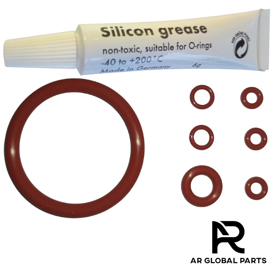 O-ring Set Bosch Siemens EQ And Vero + Silicone Grease 6g F658675 Duty Free
