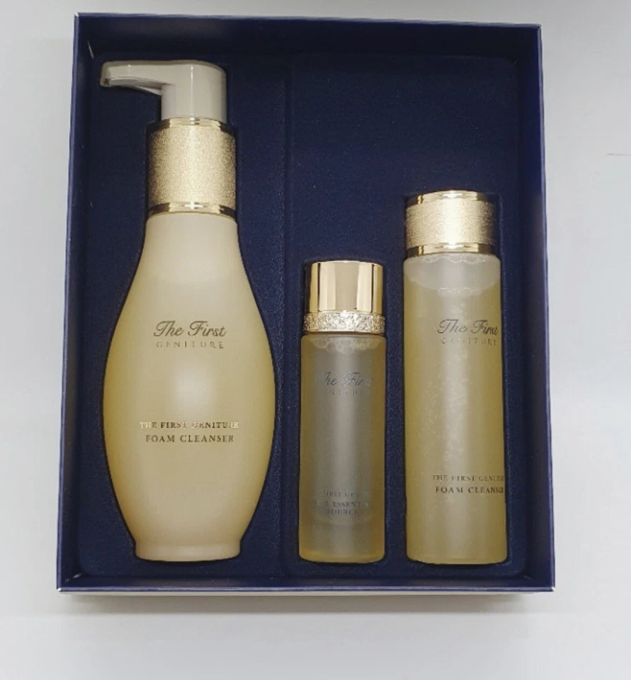 O HUI The First Geniture Limpiador de Espuma Set de Regalo Especial 3 Artículos K-Beauty OHUI Foto 2 de 3