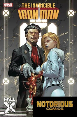 アメコミリーフ Invincible Iron Man 11 9.8 サイン入り Invincible Iron Man #11 Fall of X Marvel Comics 1st Print