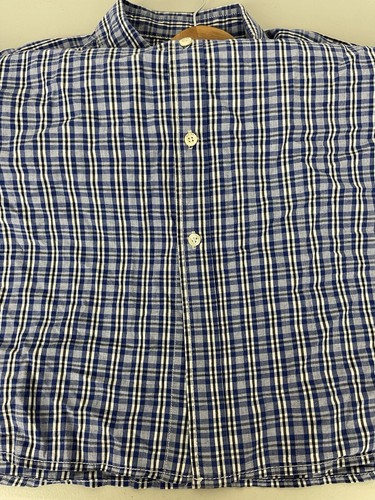 Howe Creative Workforce Long Sleeve Button Up Collared Shirt Blue Size XXL - Picture 4 of 22