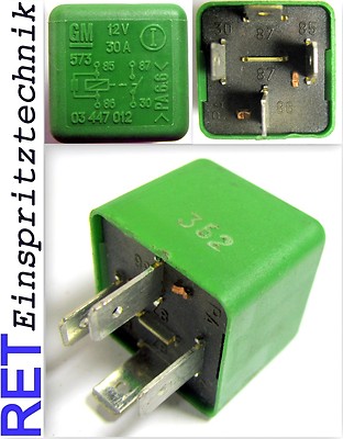 Relais Steuerrelais 03447012 Opel Astra Corsa 30 Ampere