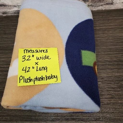 Manta de transporte Tiddliwinks azul bebé punto grande coche barco tren avión Foto 4 de 4