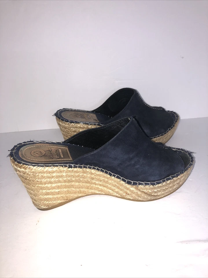 Vidorreta Mujer Gamuza Espardrille Cuñas Hechas en España Talla 38 Foto 4 de 4