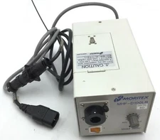 Moritex MHF-D100LR Fiber Optic Light Source Halogen Lamp Remote Control 50W Bulb