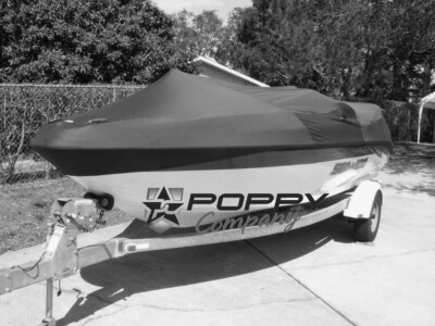 2000-2004 Seadoo Challenger 2000 Boat Cover Trailerable Fitted Cover Black New