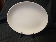 HOMER LAUGHLIN China White OVAL PLATTER 10x12 Made in USA Rare