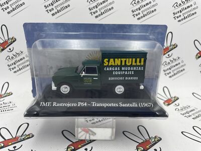 Die Cast '' Ime Rastrojero P64 Trasportes Santulli (1967) '' Vehiculos Servicio