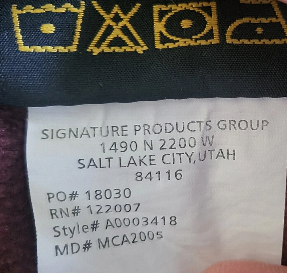 Browning Shirt Men's 2XL Brown Polyester Fleece Lining Zip-up Long-sleeved - Image 4 of 4