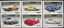 Romania Stamps  - Ferrari Automobiles_1999 - MNH.