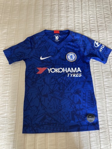 Authentic Nike Chelsea Mount Football Shirt Jersey Kids Size S, 6-7/7-8