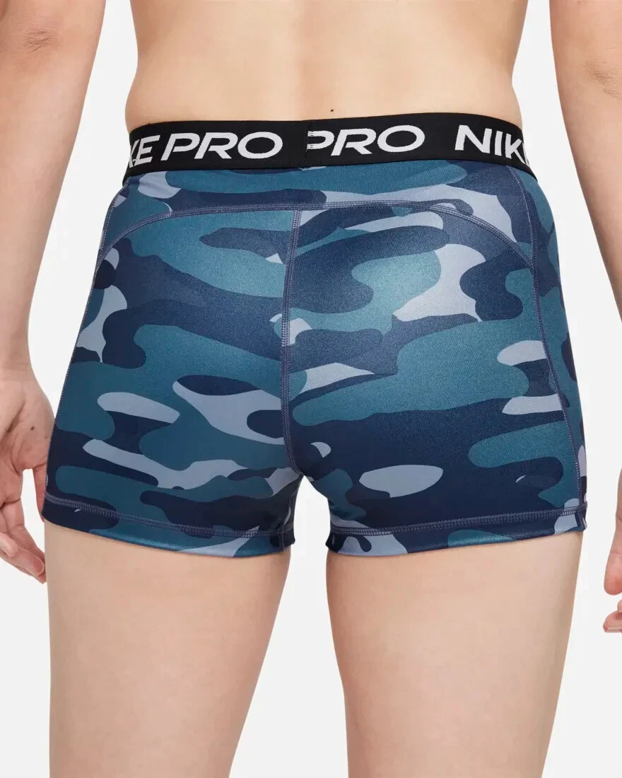 Sympton Rijpen Harmonie New Women&#039;s XXLarge Nike Pro 3&#034; Blue Camo Biker Shorts 2XL | eBay