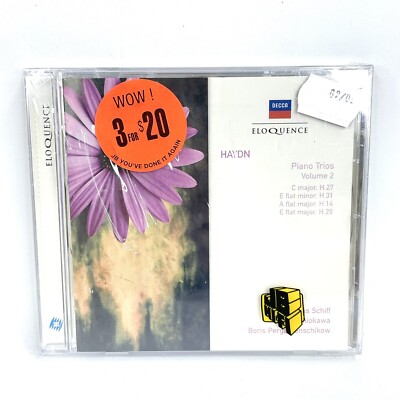 HAYDN Piano Trios Volume 2 CD BRAND NEW Schiff Shiokawa Eloquence