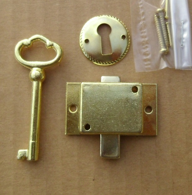 Cabinet Door Lock Set Key Curio Grandfather Clock China Jewlery NEW Replacement