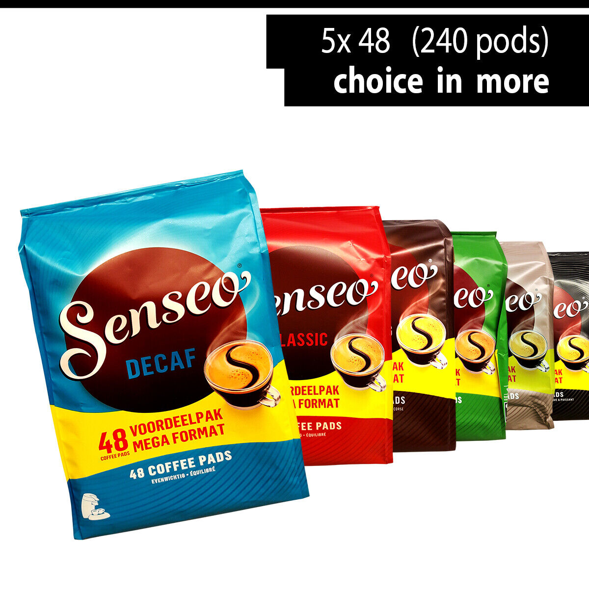プレゼントを選ぼう！ Douwe Egberts Senseo Strong Roast 48 Pods Pads Full and Rich  Coffee… neuroandcriticalcare.com