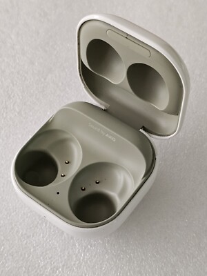 Original Samsung Galaxy Buds 2 AKG SM-R177 Ladecase Ladegerät Box Weiß Grün
