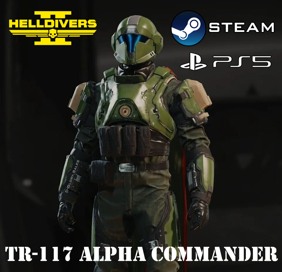 HELLDIVERS 2 TR-117 Alpha Commander Twitch Drops ( STEAM/PS5) | eBay