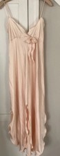 Vintage Georgette Trabolsi Pink Nightgown Size 36 Chest Sz M