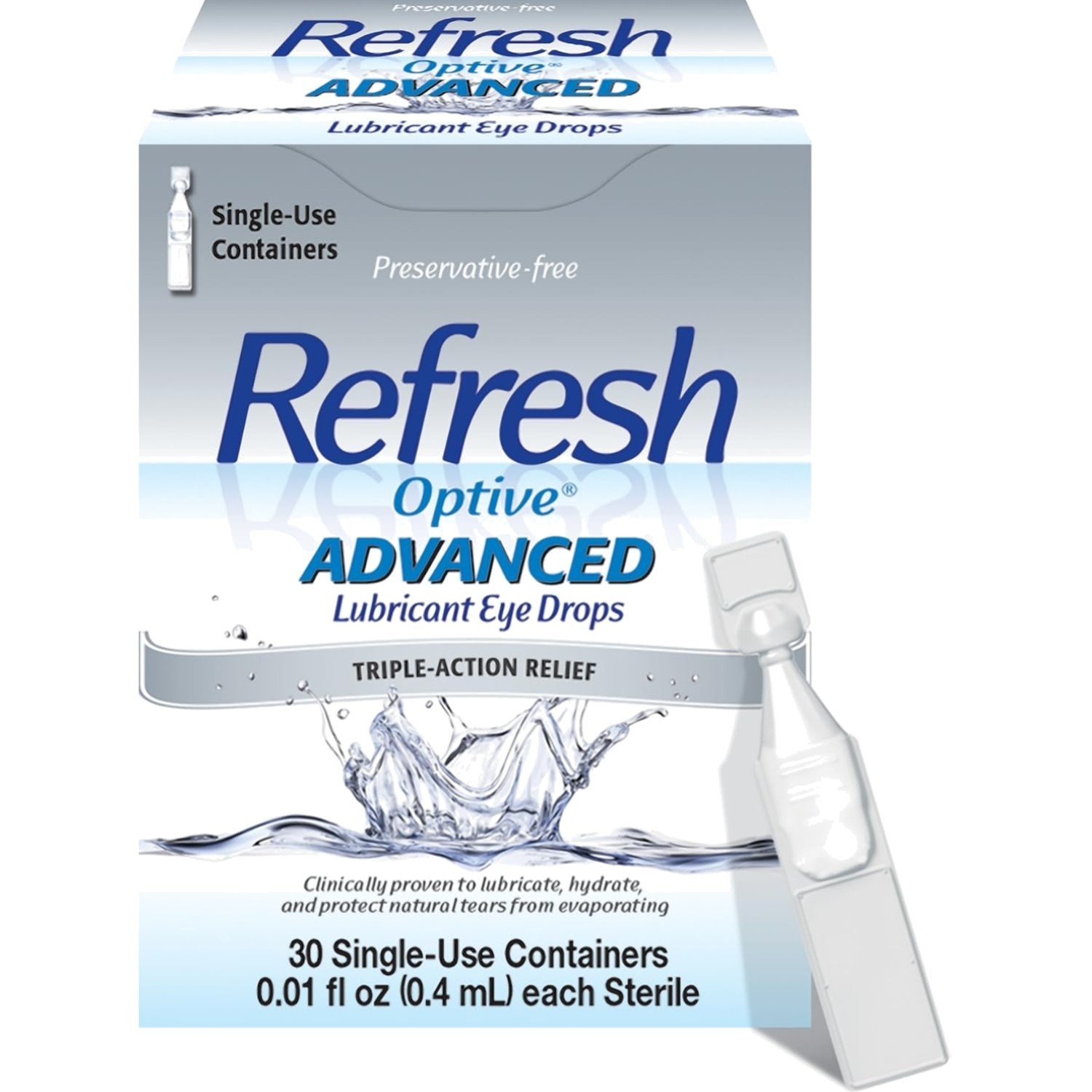 Lubricating Dry Irritated Eye Relief Preservative-free
