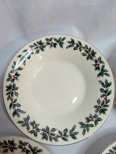 Soup Bowl Formalities Baum Bros Holly Berries Replace, Add, Build Christmas