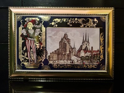 Vintage 1998 Henry Lambertz German Cookie Tin 14'' X 10'' X 5*