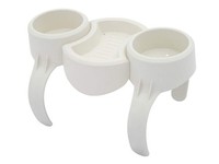 Bestway Lay-Z-Spa GeträNkehalter Mit Ablage FüR 2 Personen Weiß