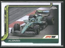 2025 Topps Chrome Formula 1 F1 Fernando Alonso Refractor #81