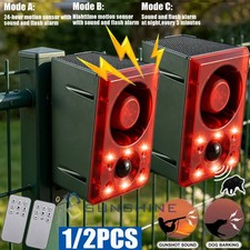 Ahuyentador De animales sonora y luces Repelente Alarma con sensor de movimiento