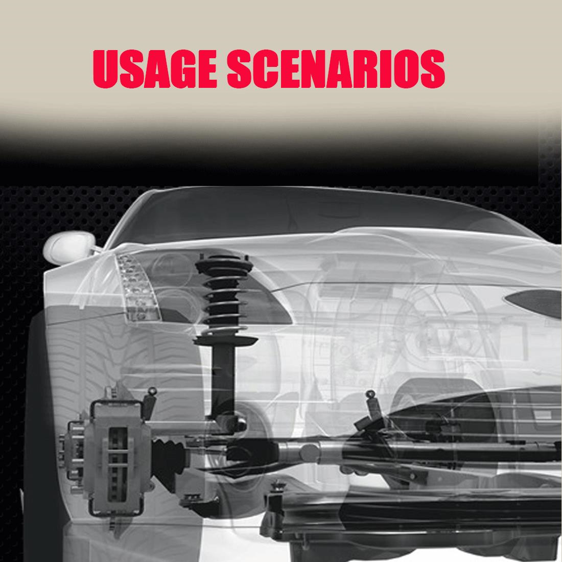 Monroe SET-TS172540-2 Shock Absorber and Strut Assemblies Set of 2 for Ford