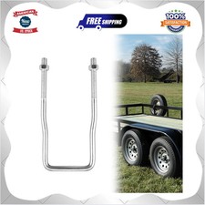 U  Bolt Spare Tire Carrier Bracket Side Mount 4/5 Lug for Boat Trailer