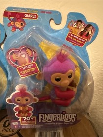 NIP FINGERLINGS MAGIC MOODS INTERACTIVE BABY MONKEY Lot Of 3