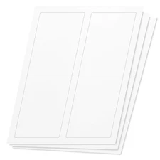 OfficeSmartLabels Rectangular 3-1/2 x 5 inch Shipping/Mailing Labels for Lase...