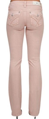 Miss Me Dusty Pink Mid-Rise Boot Cut Women's Jeans - M3444B148L