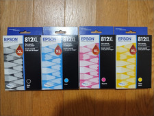 2028 GENUINE EPSON 812XL INK 812 XL WORKFORCE EC-C7000 WF-7820 WF-7840 WF-7310