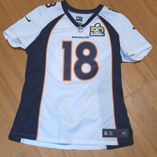 Nike On Field Denver Broncos Peyton Manning Jersey Youth Large Superbowl 50 