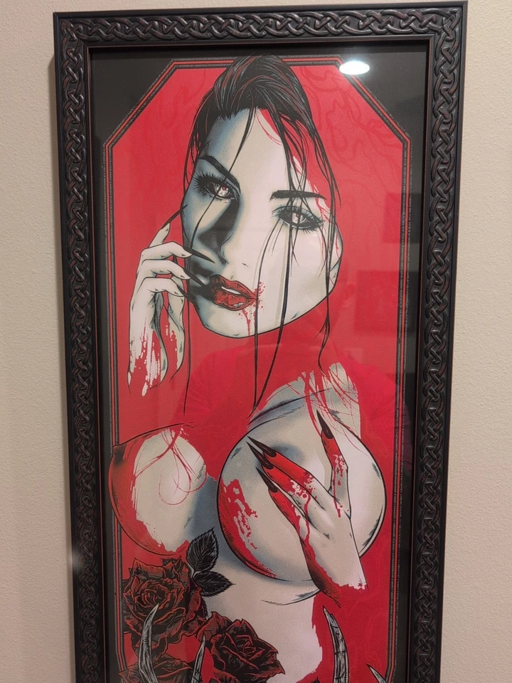 CRADLE OF FILTH Blood Bath Limited Rhys Cooper Print LIMITED 67 of 91 - Image 3 of 4