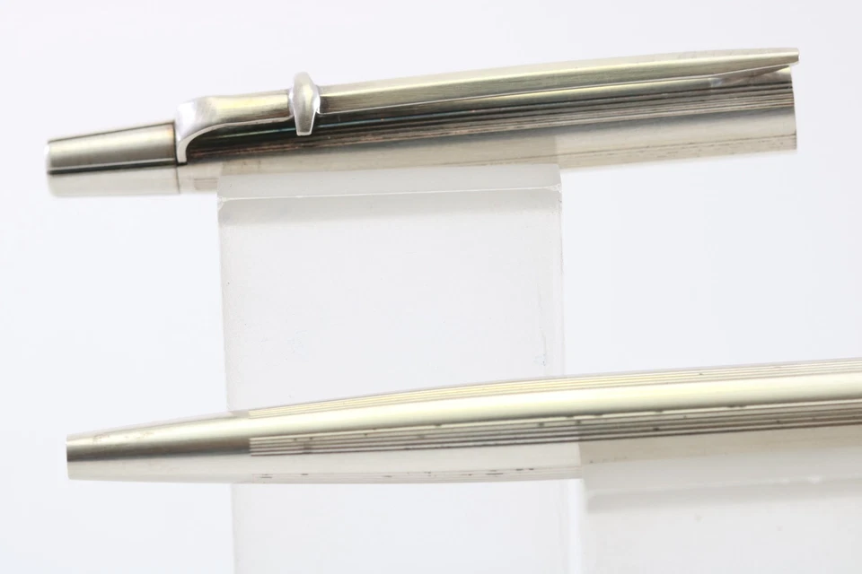 Vintage Caran D'Ache Madison Silver Plated Ballpoint Pen (Cased & Refill) - Image 2 of 4