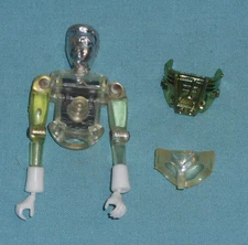 vintage Mego Micronauts TIME TRAVELER PARTS LOT #238 chest hands waist head