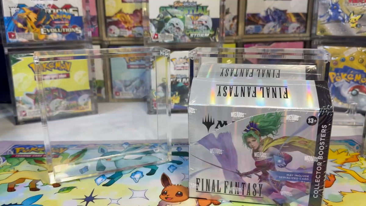 Magic the Gathering MTG Collector Booster Box Acrylic Protective Protector Case Magic the Gathering MTG Collector Booster Box Acrylic Protective Protector Case