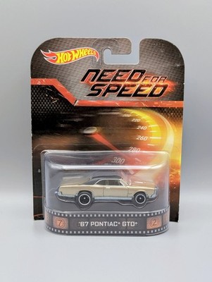 Hot Wheels Need For Speed '67 Pontiac GTO Collectors